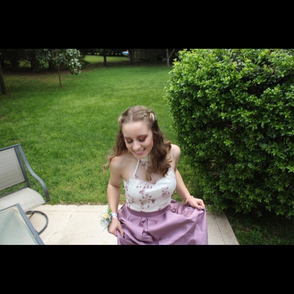 Purple prom dress - Picture 1 of 4